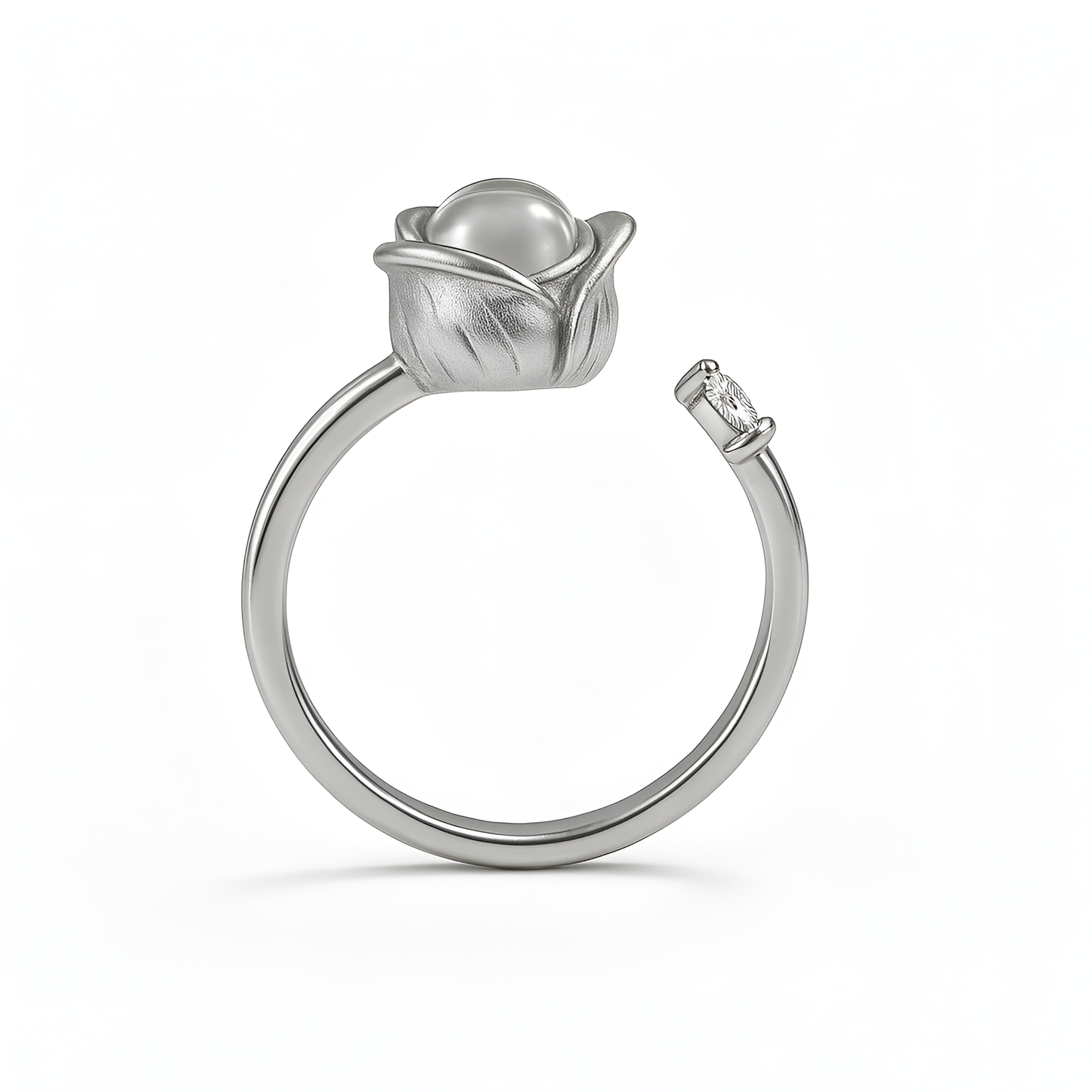 Rose Color Photo Ring