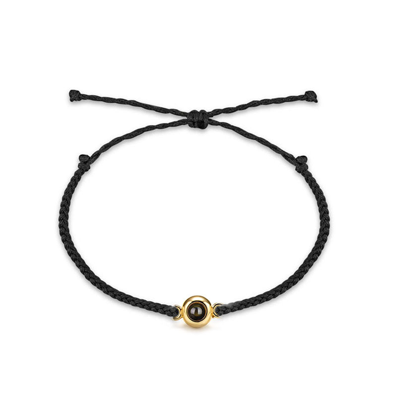 Thin Braided Color Photo Bracelet – Choker Tales