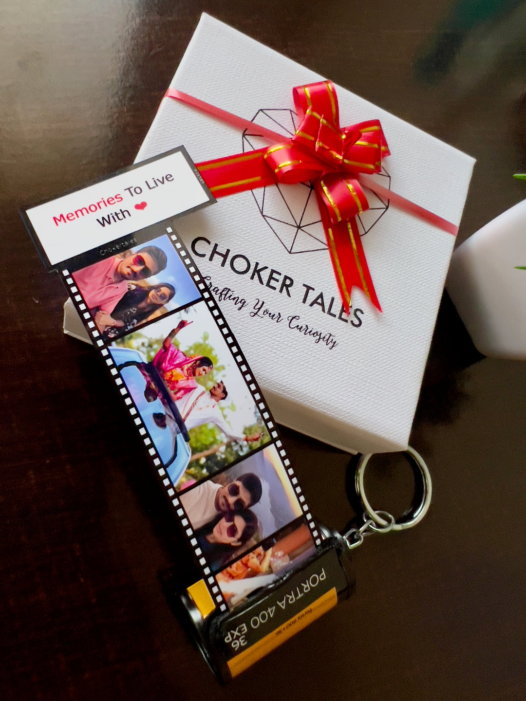 Personalised Memory Roll Keychain