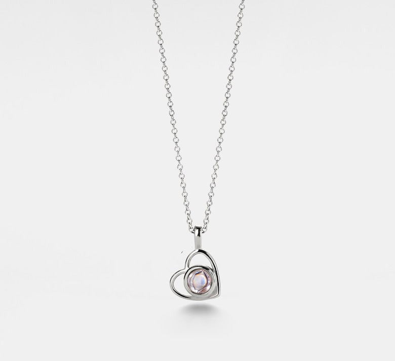 Personalised Heart Shape Photo Necklace