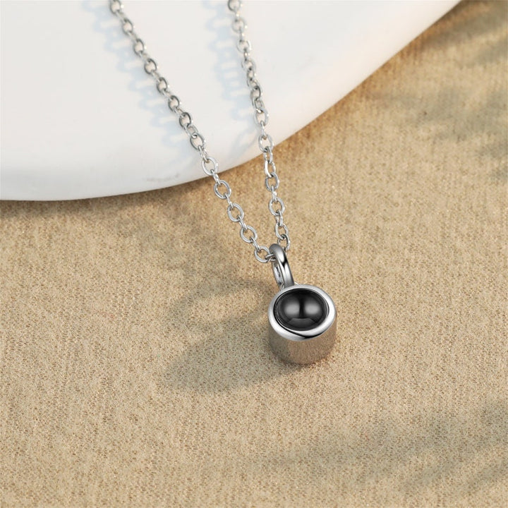 Personalised Round Photo Necklace
