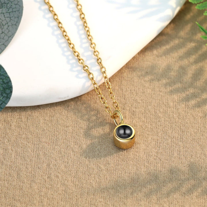 Personalised Round Photo Necklace